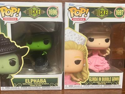 Wicked Funko Pop Elphaba & Glinda Set – New in Box