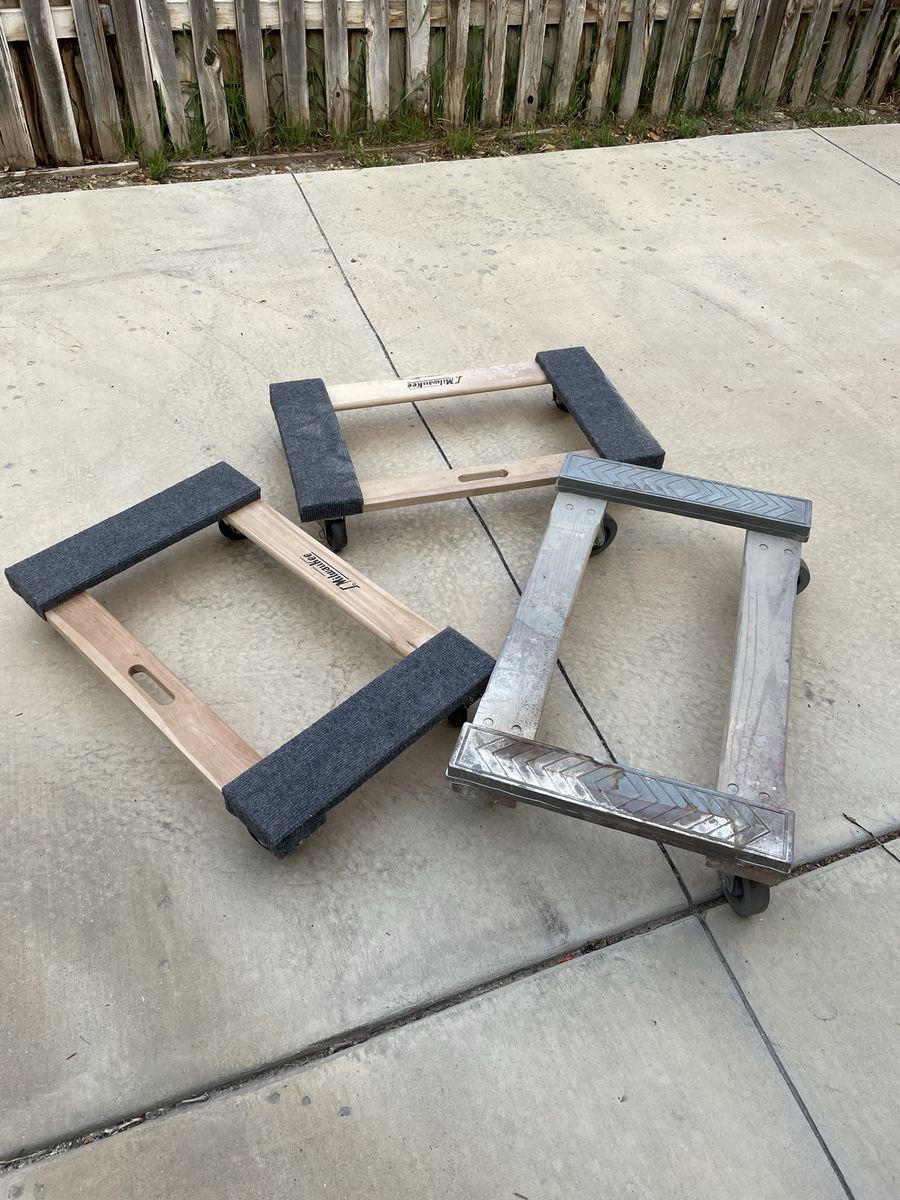 Wooden 4-wheel Moving Dollies
