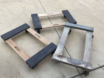 Wooden 4-wheel Moving Dollies