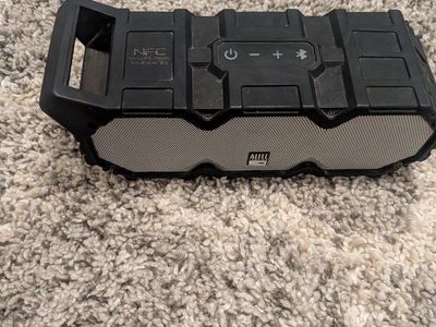 Altec lansing HydraBlast Everything Proof Bluetooth Speaker - Black