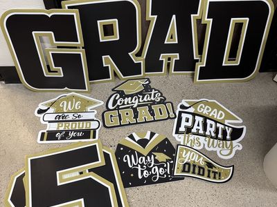 Graduation Yard Signs