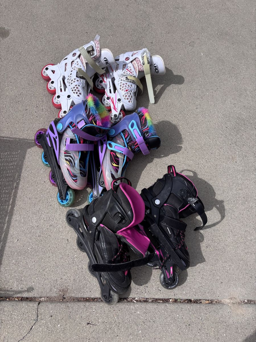 Kids Rollerblades $10 each. See description