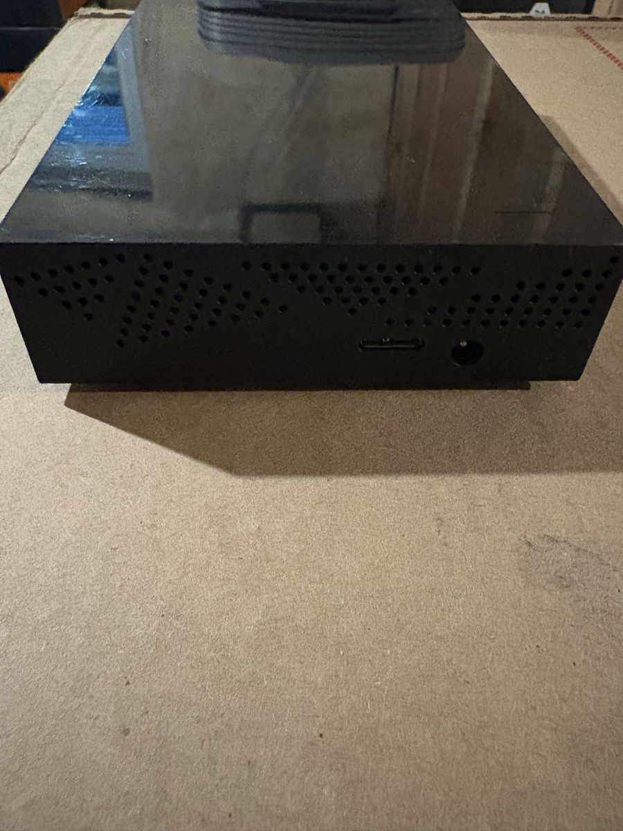 Seagate Desktop Drive External Hard Drive Black Used