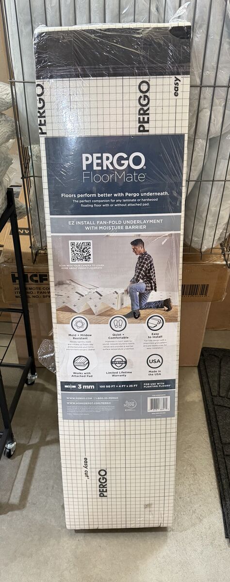 Pergo floor mate underlayment