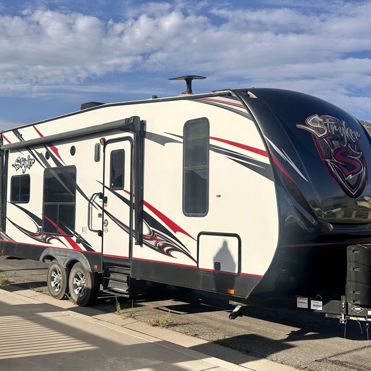 Stryker Toy Hauler. Come see “Open Trailer” 7/10/26 in Herriman!