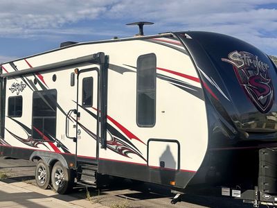 Stryker Toy Hauler. Come see “Open Trailer” 7/10/26 in Herriman!