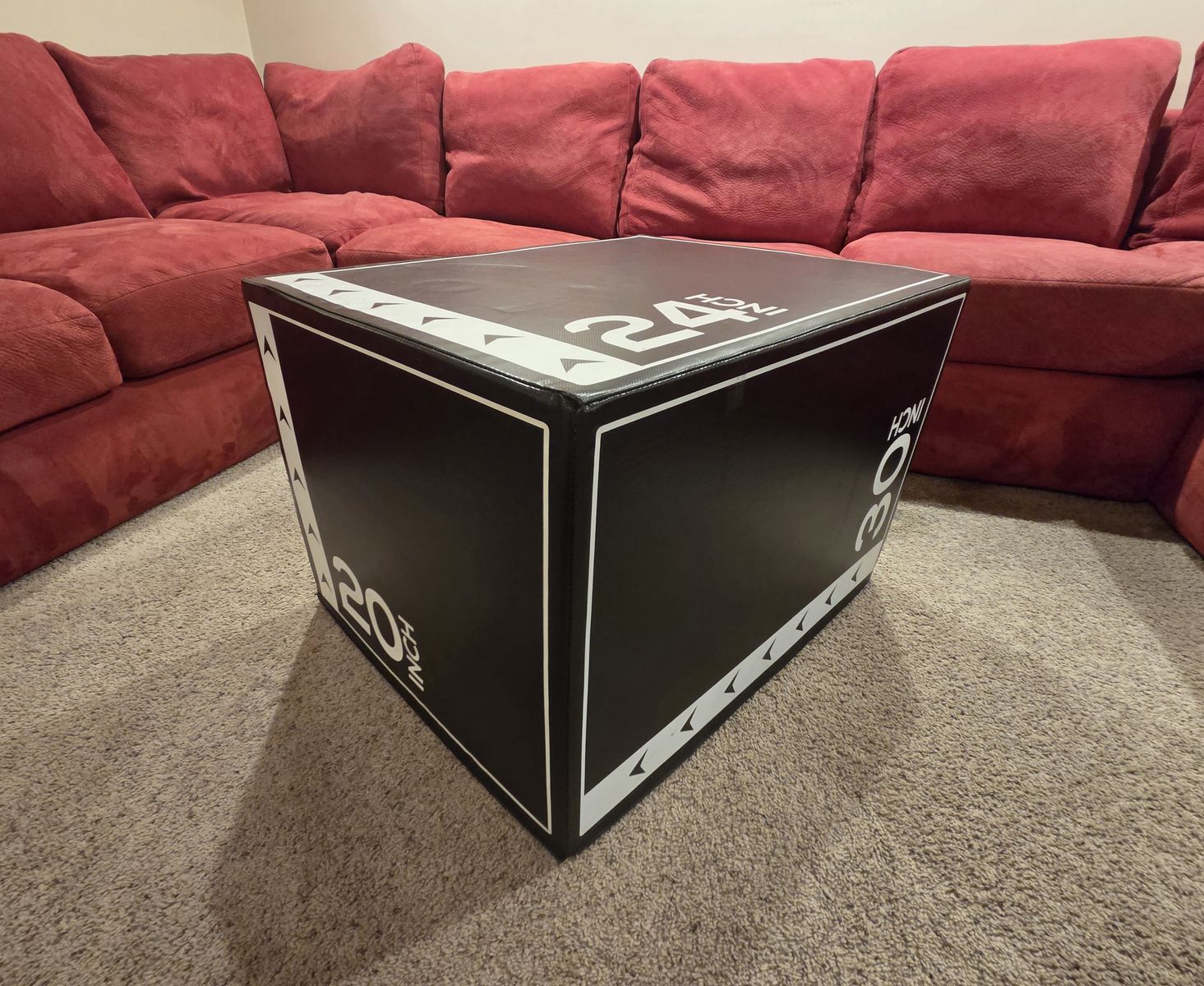Plyometric Box 60lbs 20 x 24 x 30