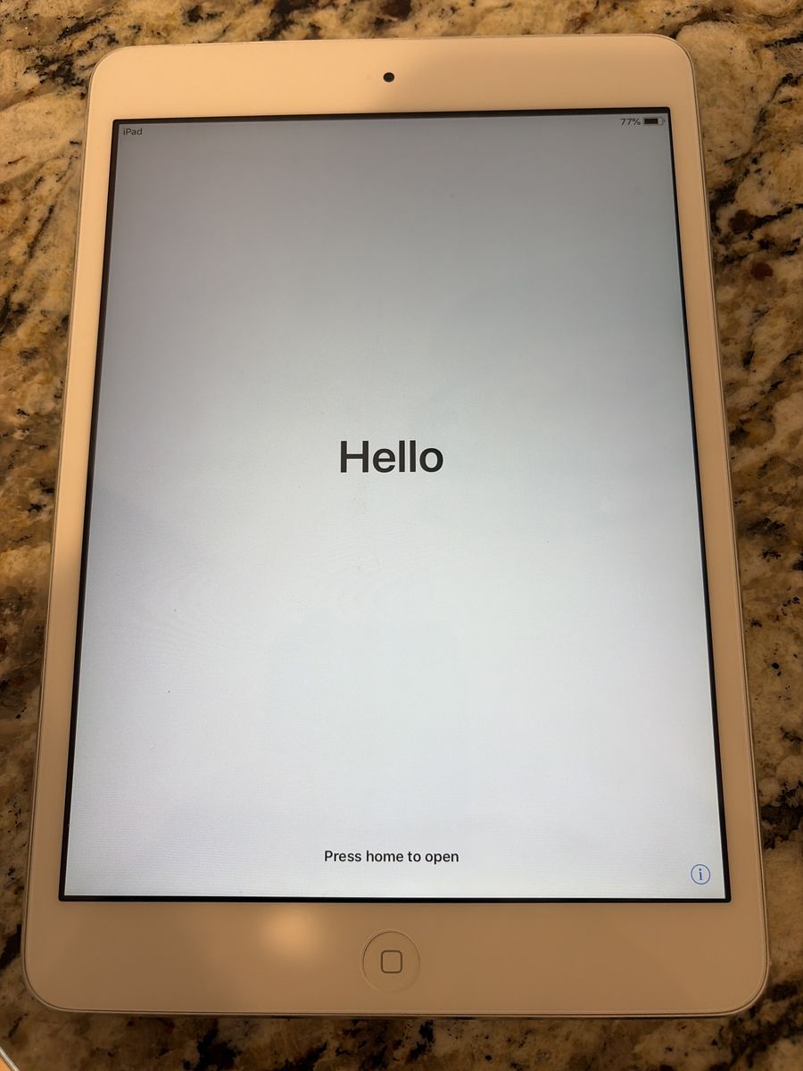 Old Generation Apple Tablet