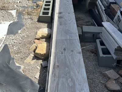 Large wood beams