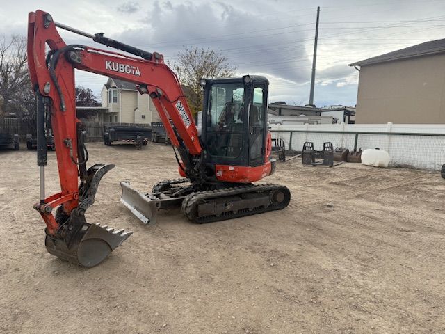 Mini Excavator Monthly rental $2,400