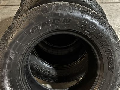 4 tires 215/75R15