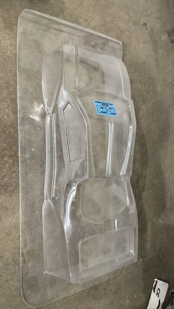 Peoline 1/10 RstLer Clear Body, Unpainted New