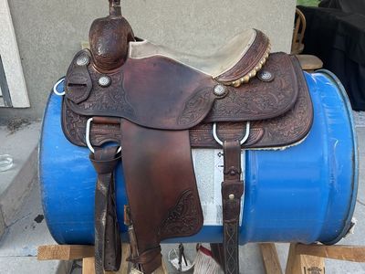 RARE 15” Dale Martin Roping Saddle