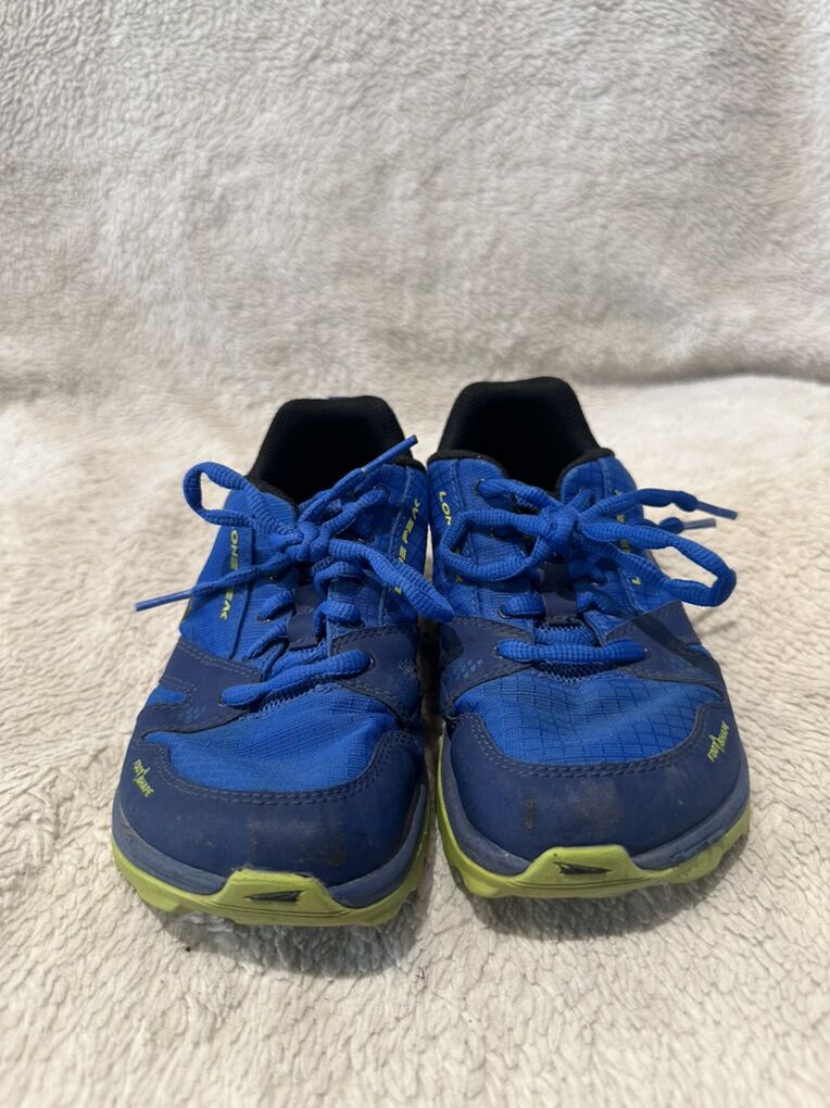 Altra Lone Peak Youth Size 3 Blue Trail Shoes
