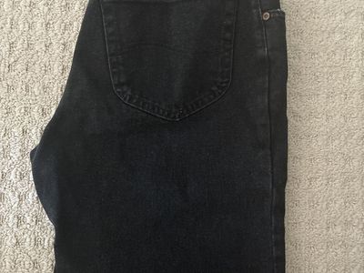 Men’s black Lee jeans