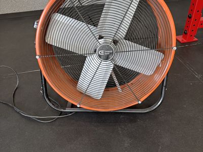 24 in. 2-Speed Heavy Duty Tilt Drum Fan
