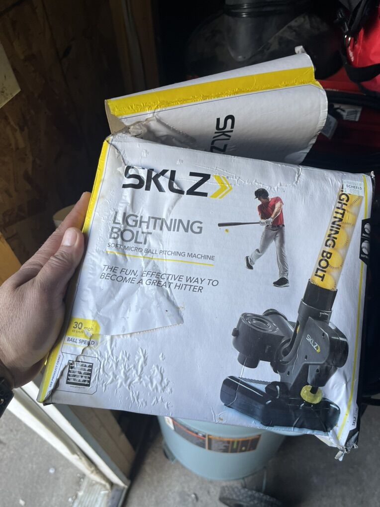 Lightning Bolt Soft Micro Ball Pitching Machine