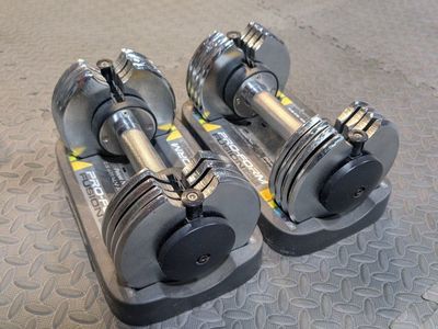 Pro-Form Fusion Space Saver Adjustable Dumbbells Set 5-25 lbs (Pair)