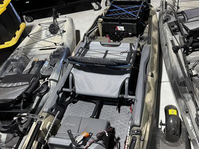 Battery Powered Trolling kayak