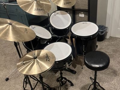 Full Drum Kit w/ Meinl Cymbals