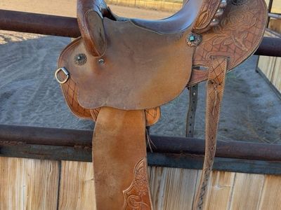 13.5” Merrill Barrel Saddle – HARD TO FIND