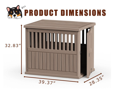 New 39inch Indoor Dog Cage Sturdy Modern Design