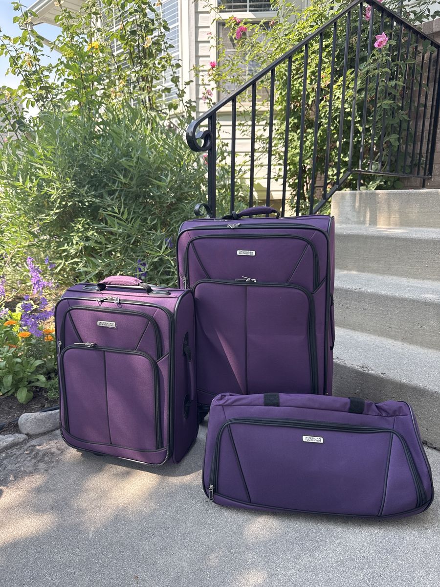 3 Piece American Tourister Luggage Set