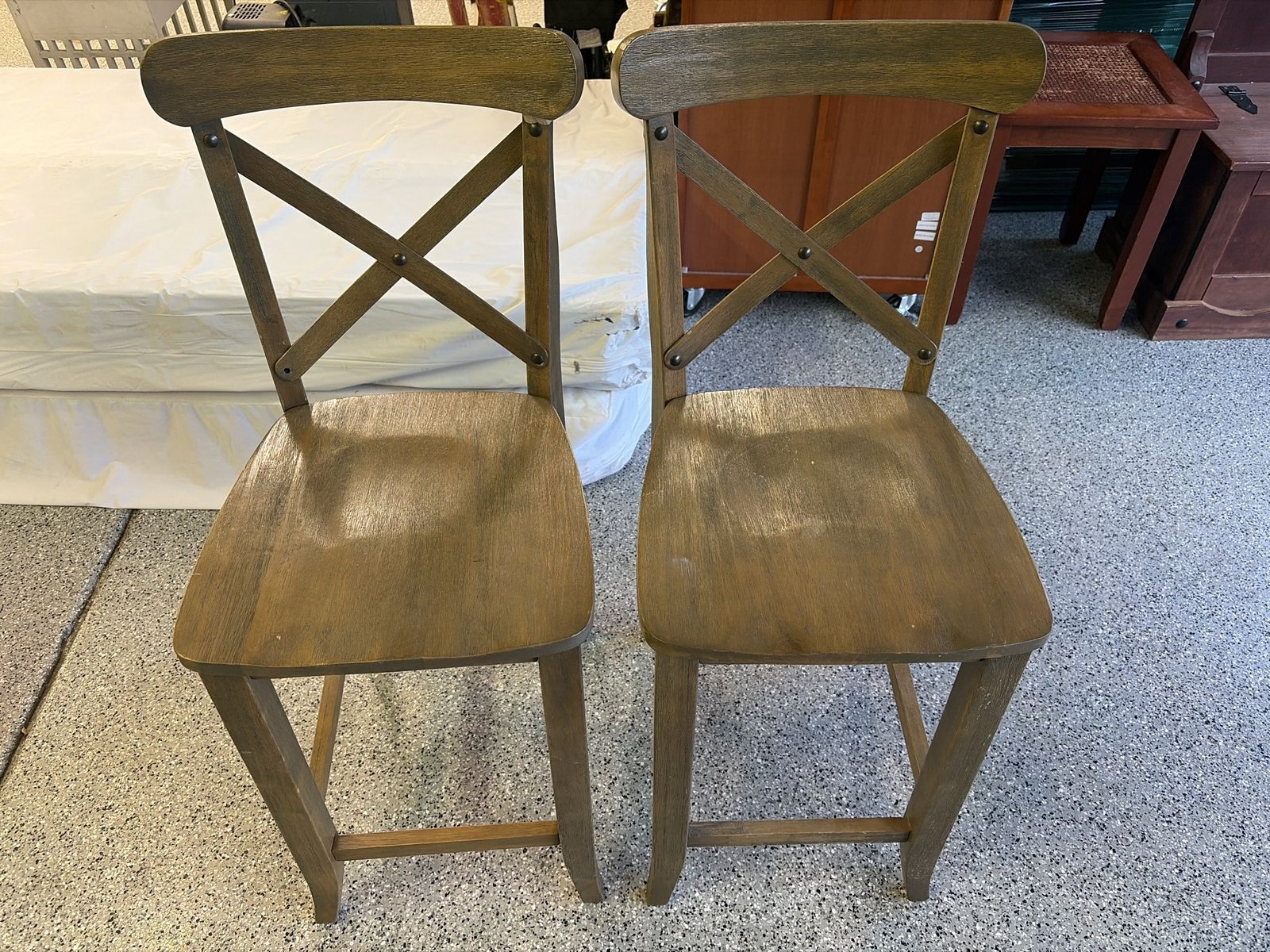 3 bar height chairs