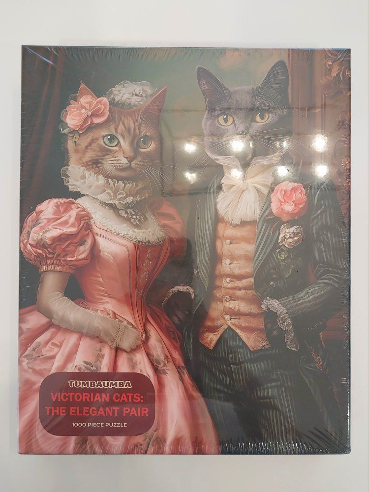 Victorian Cats 1,000 Piece Puzzle