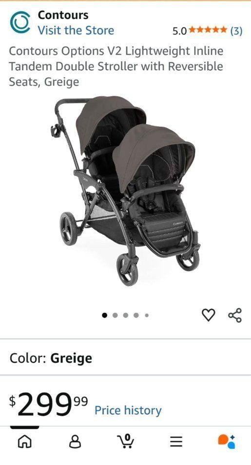 Brand New Double stroller
