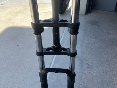 4” by 20” fat tire triple crown front forks