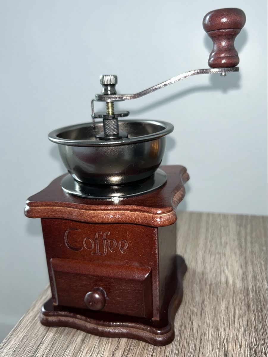 Vintage Wooden Coffee Grinder