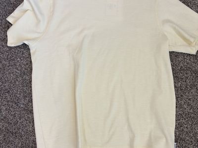 ROWM very light yellow brand new shirt from Dillard’s. Never worn.