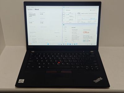 Lenovo ThinkPad T14 Gen 1 Intel | i7-10610U | 32G/16G+512G/256G | Office 2024 | Excellent