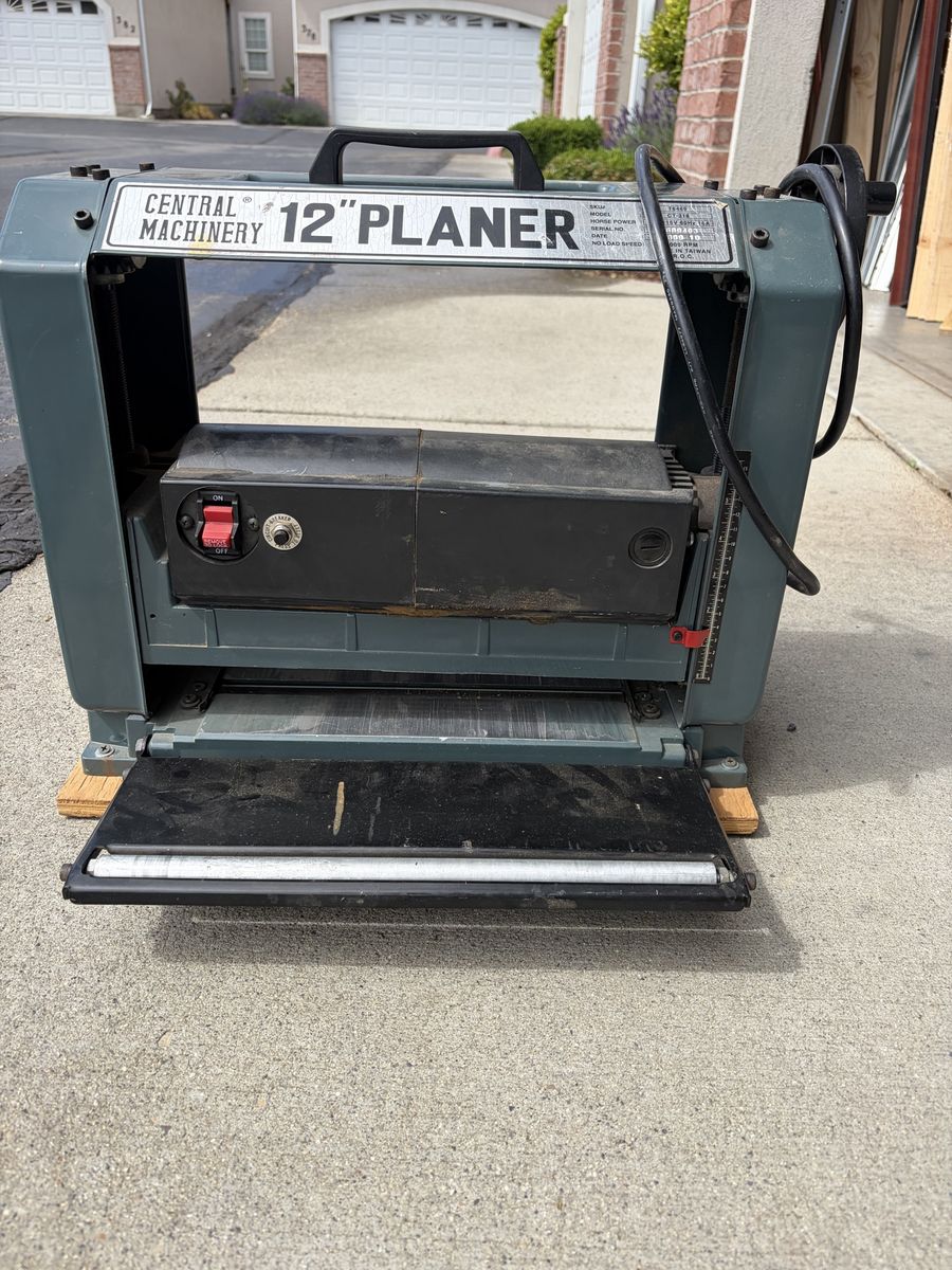 1999 Central Machinery 12” Wood Thickness Planer