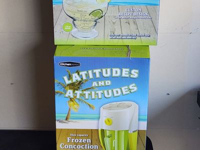 Margaritas Maker and Glass