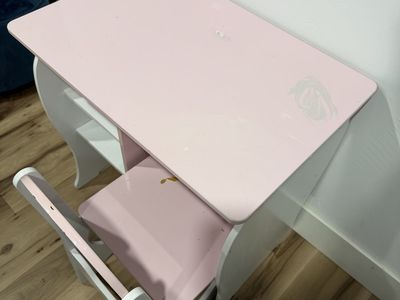 Pink Desk & Chair