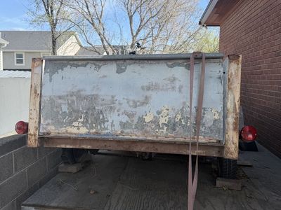 All Metal Dump Like Trailer Needs A Tire or Spare