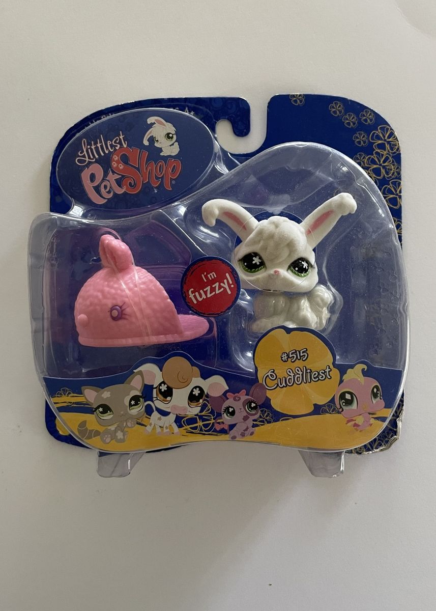 Littlest Pet Shop, Cuddliest #515 Portable Pet, NIB
