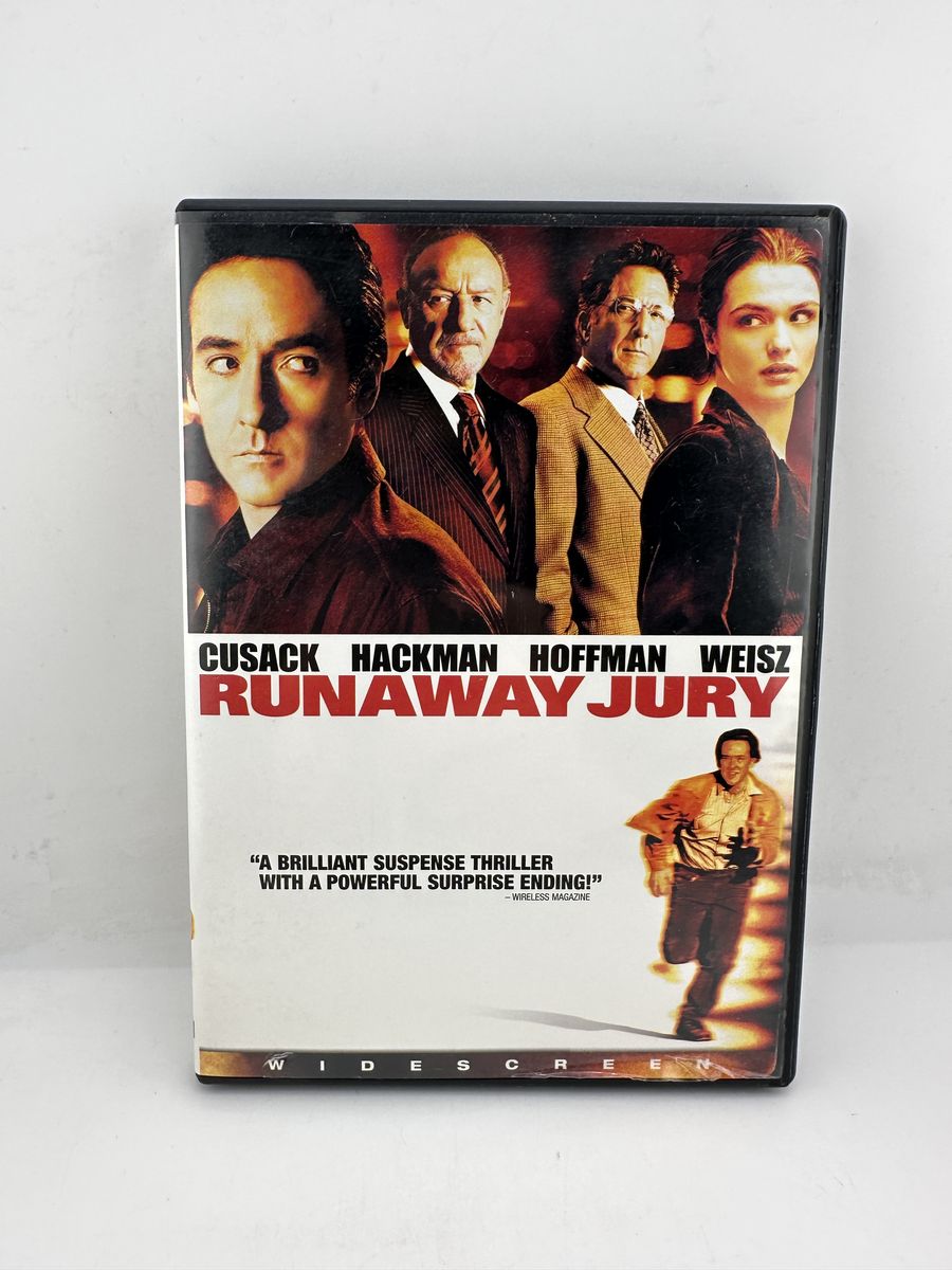 Runaway Jury DVD Widescreen Gene Hackman Dustin Hoffman John Cusack