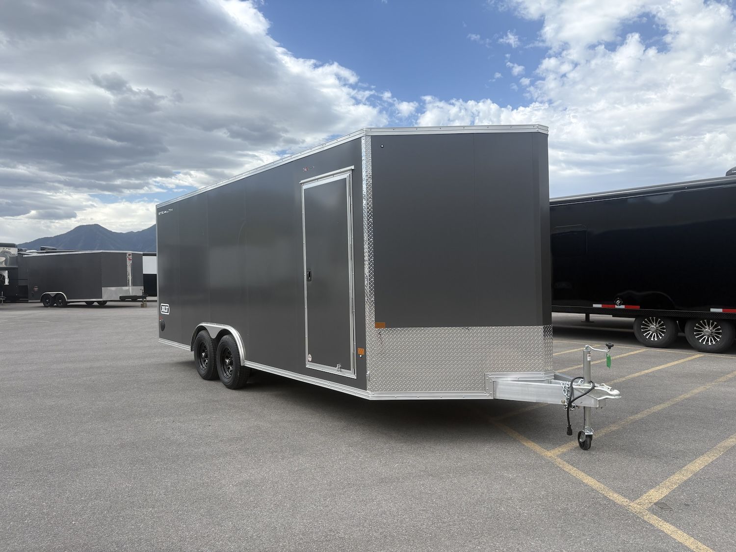 2027 Alcom COMPETITIVELY PRICED All-Aluminum Stealth 8.5x20 Car Hauler