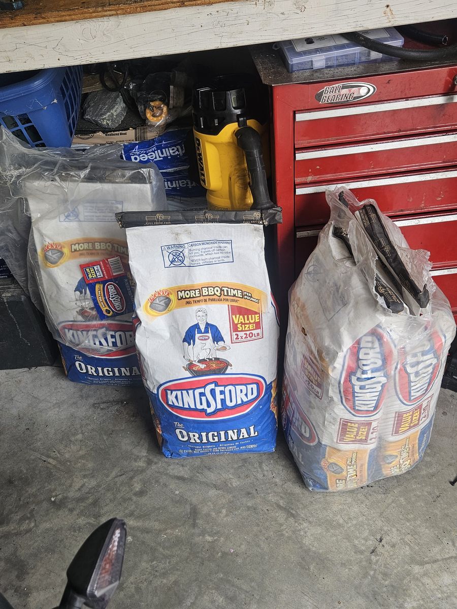 4 bags of Charcoal Briquettes