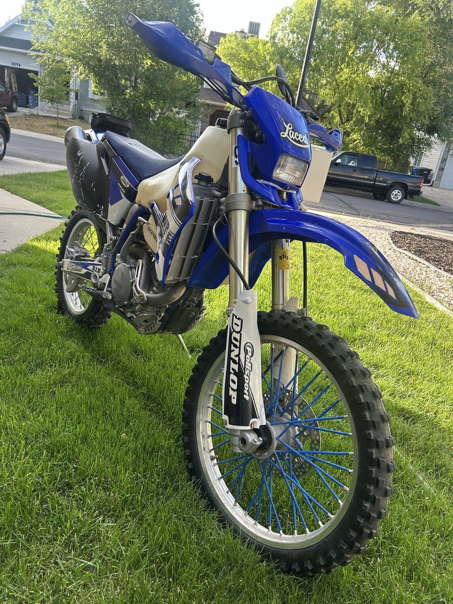 2006 Yamaha WR 450 & Hitch Rack