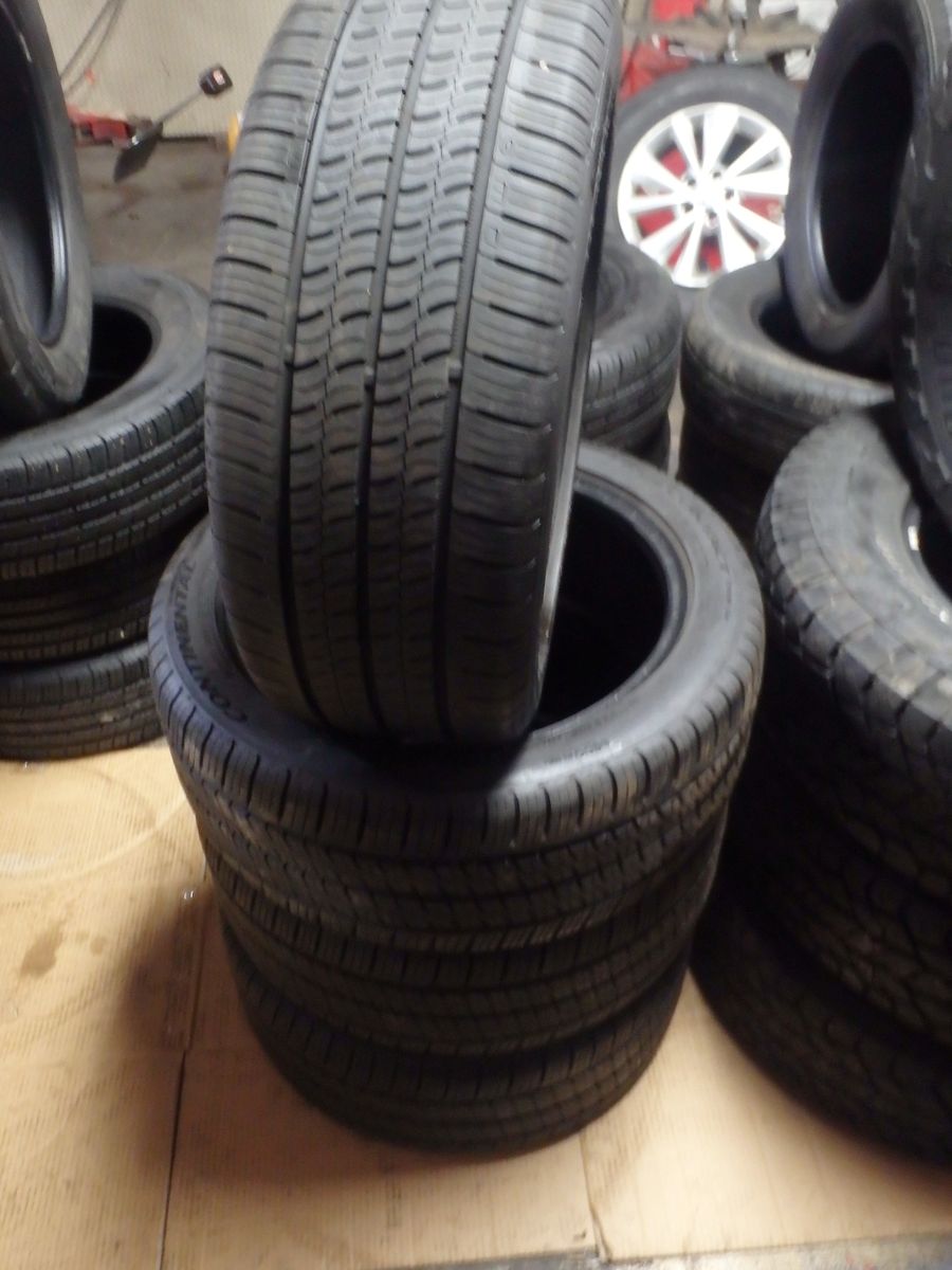 225/45R17 CONTINENTAL TRUE CONTACT SET OF USED TIRES