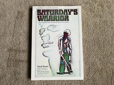 Vintage 1974 Saturday's Warrior Score