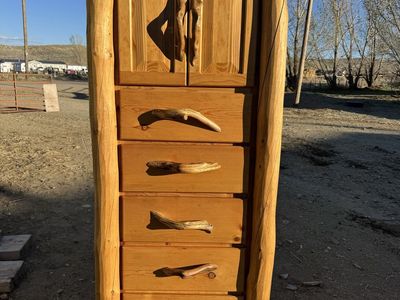 Handcrafted Wood Dresser