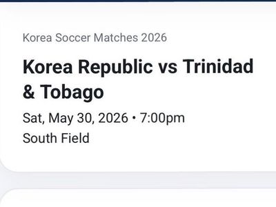 South Korea vs Trinidad and Tobago