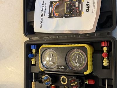 3-Valve Manifold Gauge Set