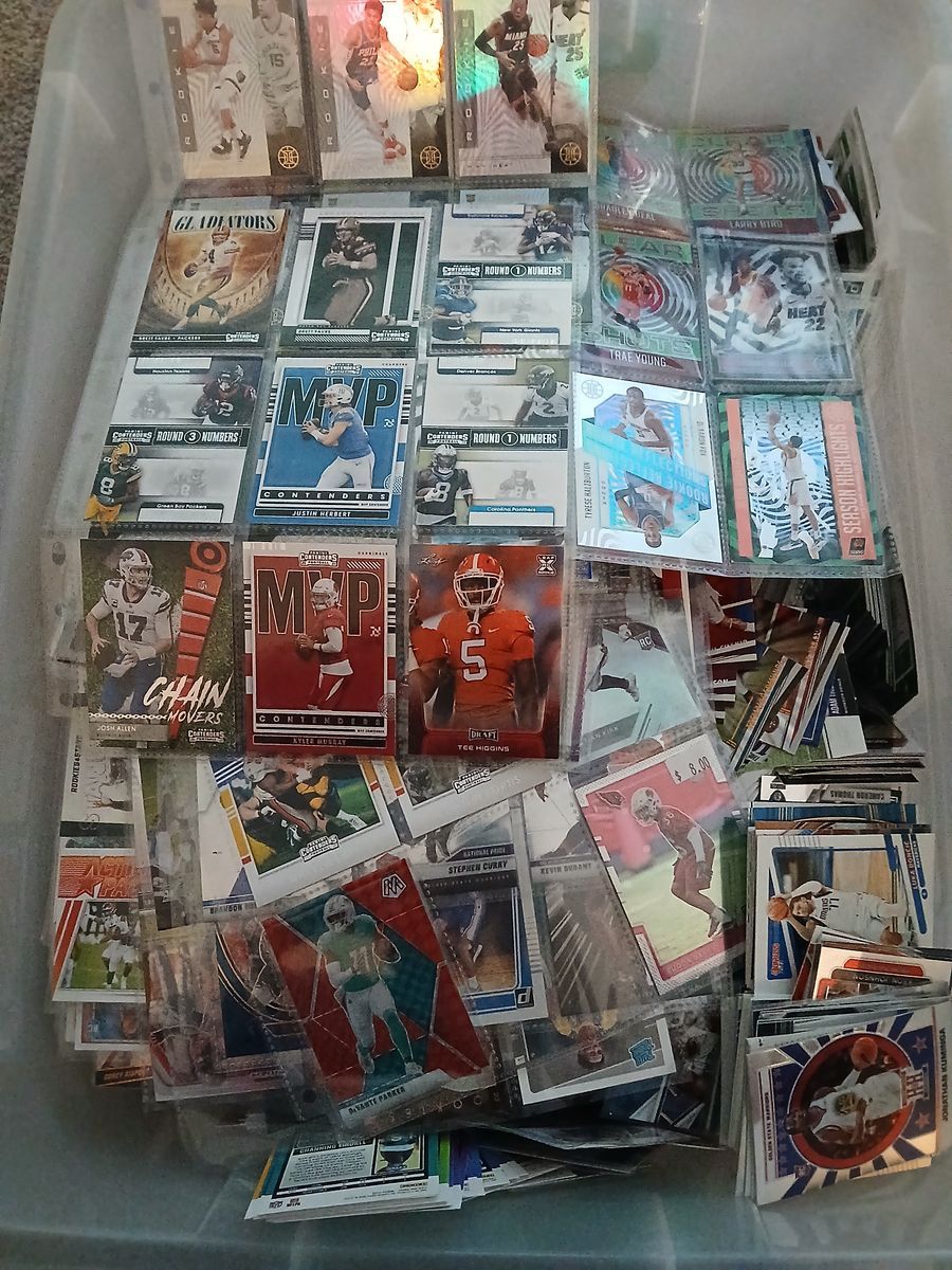 Football/Basketball cards, well kept/maintained