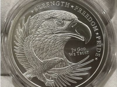 2 oz Double Eagle .999 Fine Silver In Capsule